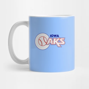 Defunct Iowa Oaks Minor League Baseball 1979 Mug